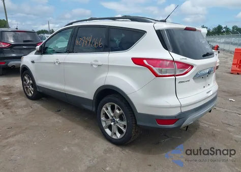 2013 Ford Escape Sel из США, поврежденный, VIN 1FMCU9HX9DUC32114